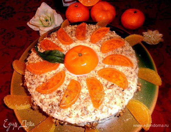 Но лучше дать ему пропитаться пару часиков в холодильнике!