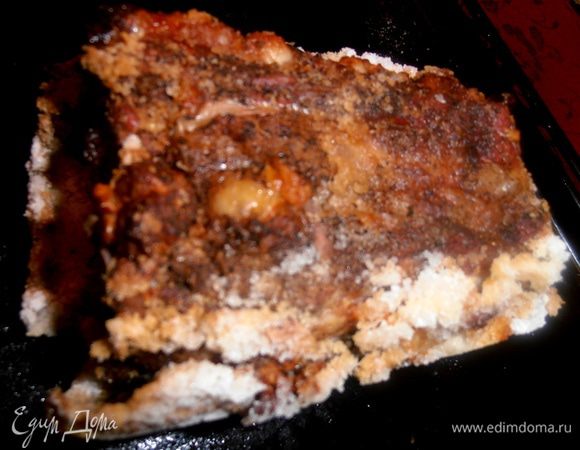 Отправляем в духовку примерно на час.Мясо будет шкворчать,ворчать,но никогда не пригорит!