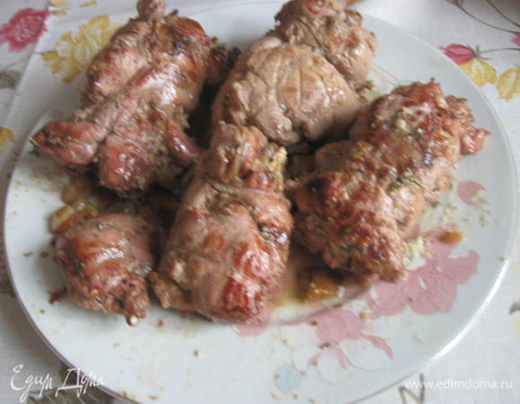 Осторожно снимем кулинарную нить.