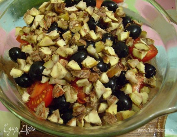 порезанные каштаны…