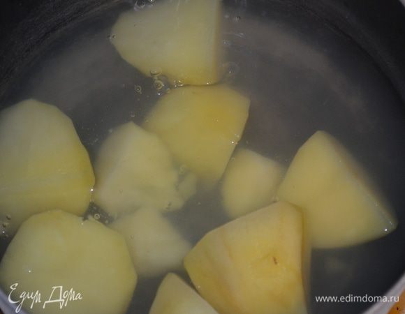 картофель отварить