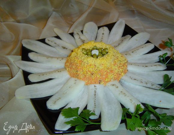 Для украшения добавляем петрушку.