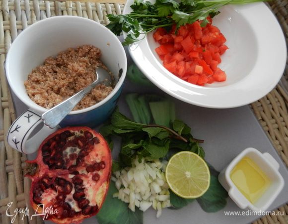 Сварить крупу.