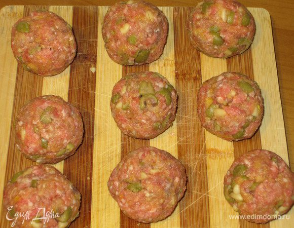 Сформировать биточки.