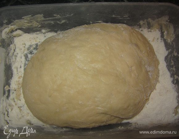 Так выглядит тесто.