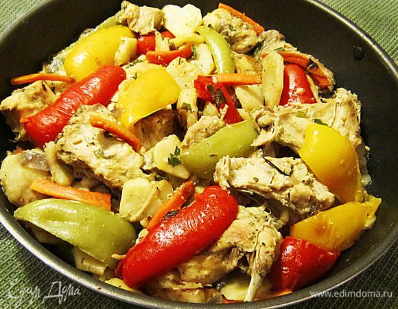 Кролик по-мальтийски готов!