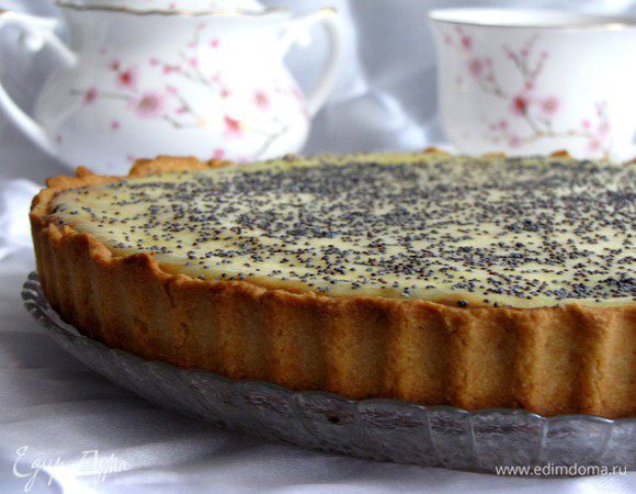 Маковый пирог готов! Перед нарезкой пирог желательно охладить. Приятного аппетита!