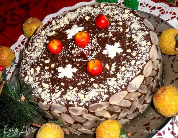 Сразу говорю,что жёлтые яблочки на столе тоже декоративные, их можно вешать на ёлку)))