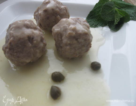 Сервируем блюдо, поливая соусом.
Приятного аппетита!
