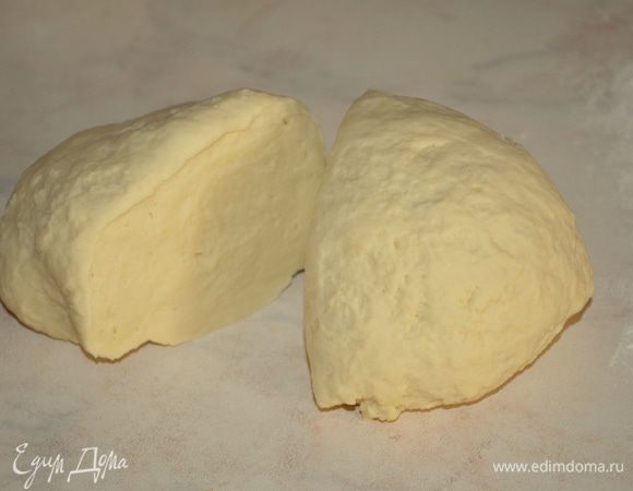 режем его на 2 равные части