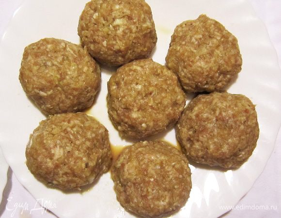 Сформировать котлетки.