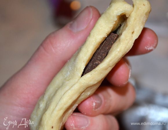 защипываем края