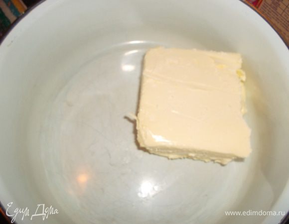 Растопить сливочное масло