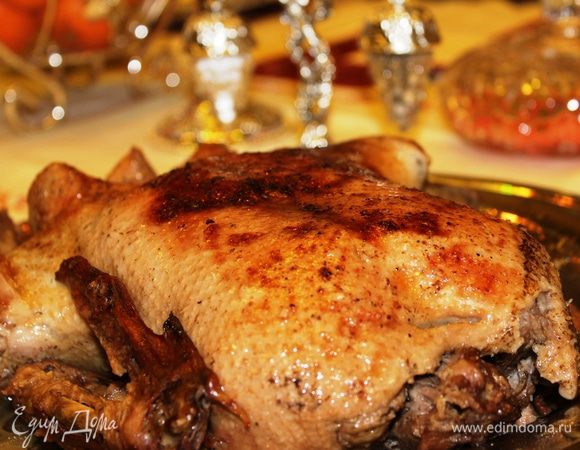 Праздничная утка готова! Приятного аппетита!!!