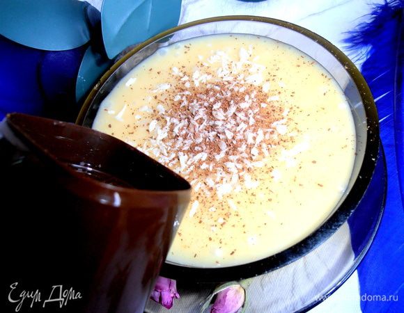 Намелем немного сверху на крем для украшения и вкуса!