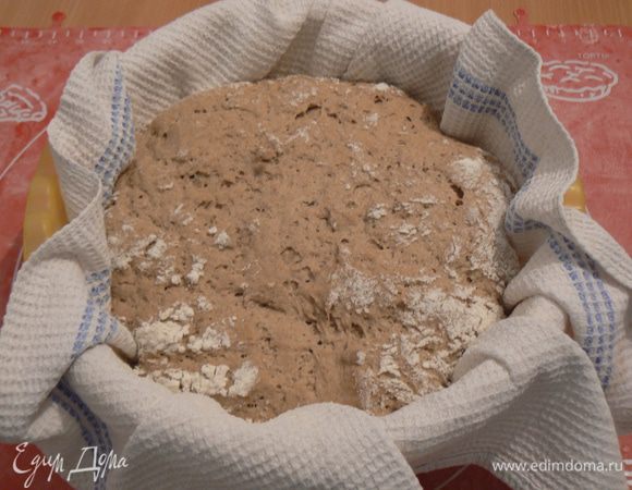 Накрыть полотенцем и поставить в тёплое место на 2 часа. 