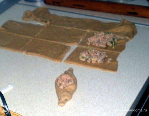 Должны получиться лодочки.