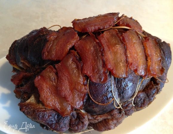 Запекать при температуре 160 градусов в течение 2-2,5 часов...