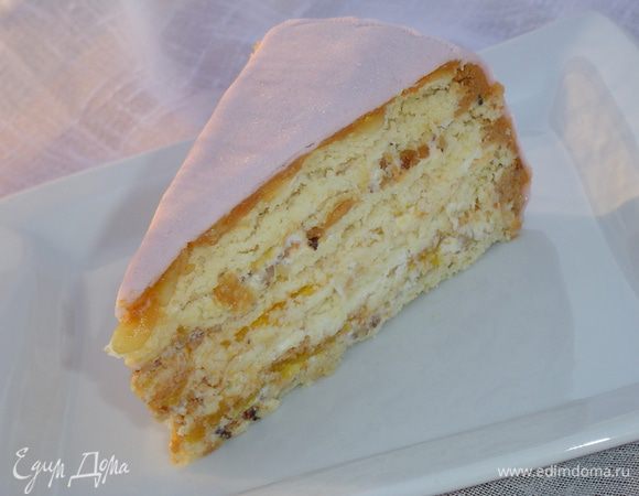 Торт "Зимние мечты" очень нежный и вкусный, попробуйте!