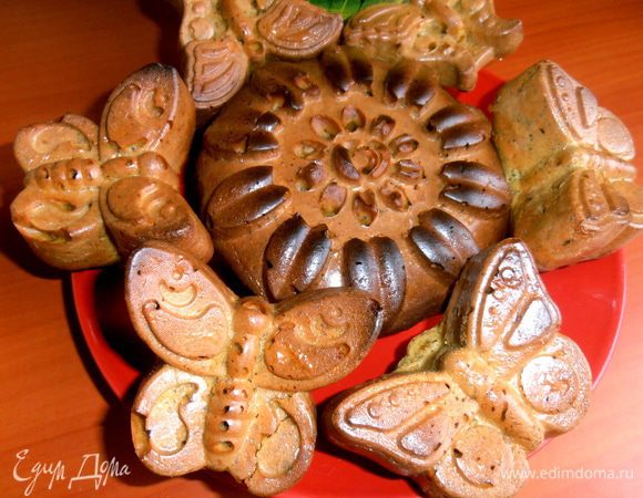 Вот такое количество выпечки получается из данного состава!