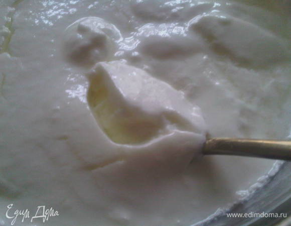 Вот он какой! Обычно сверху погуще получается, снизу пожиже.