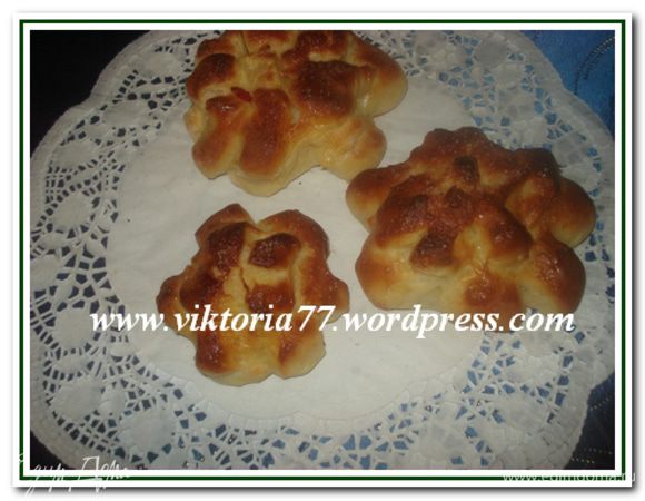 Булочка «Хризантема»