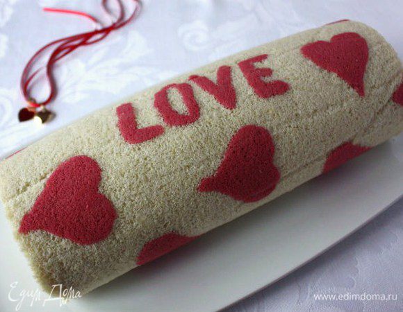 В японском ролике рисовальная масса готовится как-то иначе и не замораживается, а  предварительно запекается , потом заливается бисквитом. Я пошла другими путём..)))
