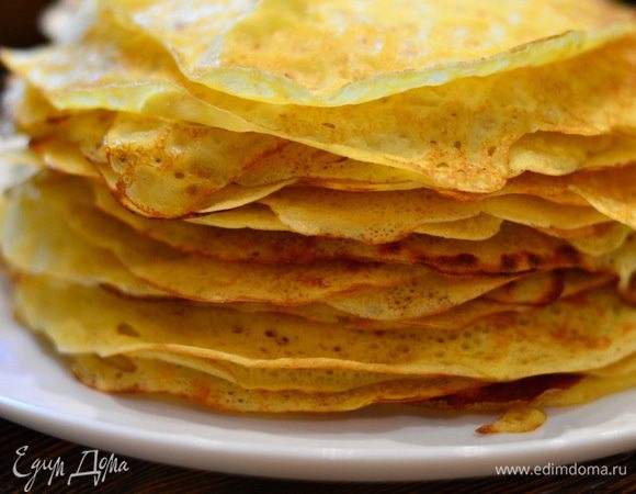  блинчики получаются.