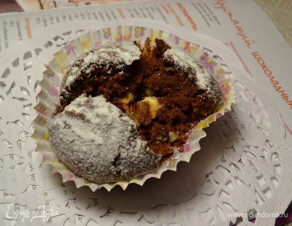 Вот такие кексики внутри.
Приятного аппетита!
