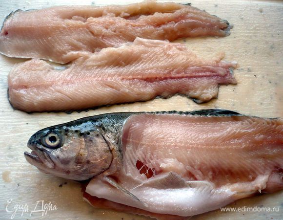 Вот такой каркас и филе у нас получились.