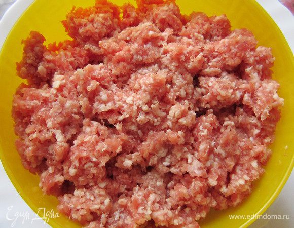 Подготовить фарш.