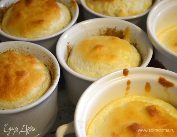 выпекаем 25-30 минут при 190 гр, суфле должно стать золотистым и вырасти!