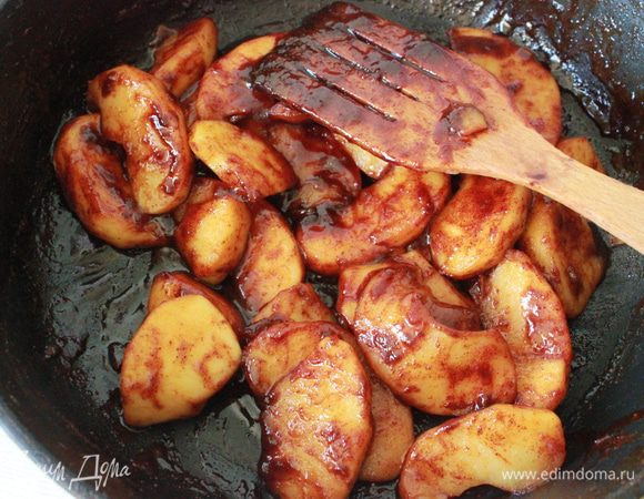 карамель и ликер.