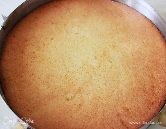 и прикрыть бисквитом джоконда.
Убрать в холодильник или морозильник на ночь.