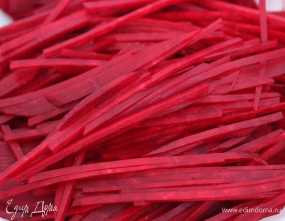 Со свеклой поступаем точно так же...