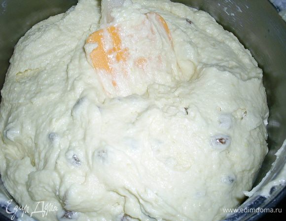 Аккуратно перемешиваем лопаткой до получения однородного и воздушного теста. Отправляем тесто в форму для кекса, смазанную маслом и посыпанную мукой и выпекаем в разогретой до 200 градусов духовке примерно 45 минут. Готовый кекс еще теплым извлекаем из формы и посыпаем сахарной пудрой.