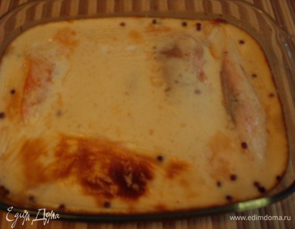 В порционных формочках  рыба готовится максимум 15 минут. Bon appetit!