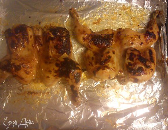 Вынуть из духовки и дать постоять 5 мин.