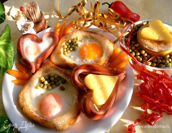 А вот такой завтрак получил любимый мужчина из женских рук))http://www.edimdoma.ru/retsepty/51591-zavtrak-dlya-lyubimogo-k-23-fevralya-parmalat