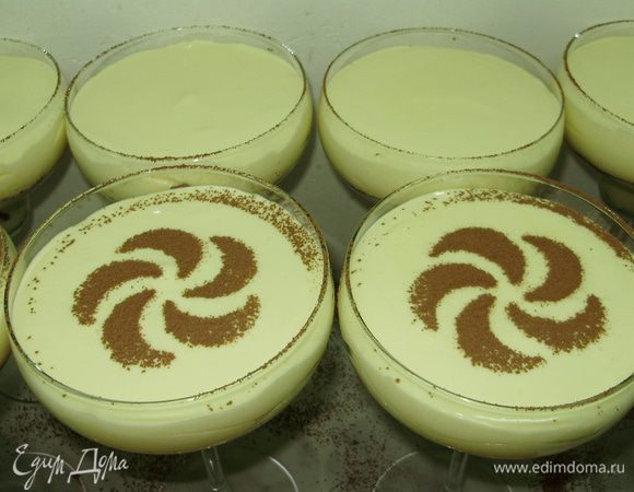 Готовый десерт поставить в холодильник остывать на 2 часа. На следующий день он ещё вкуснее!!!