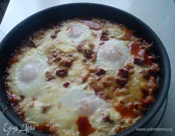 Вынуть из духовки и дать немного постоять.