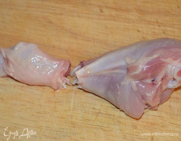 кость с мясом перерубить как на фото