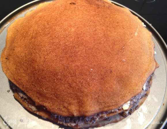 Так до окончания начинку и блинов...