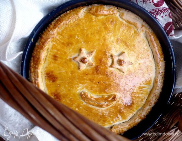 Наш солнечный пирог готов! Угощайтесь!
