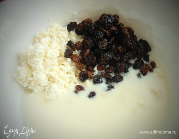 Горсть чистого,отжатого изюма...