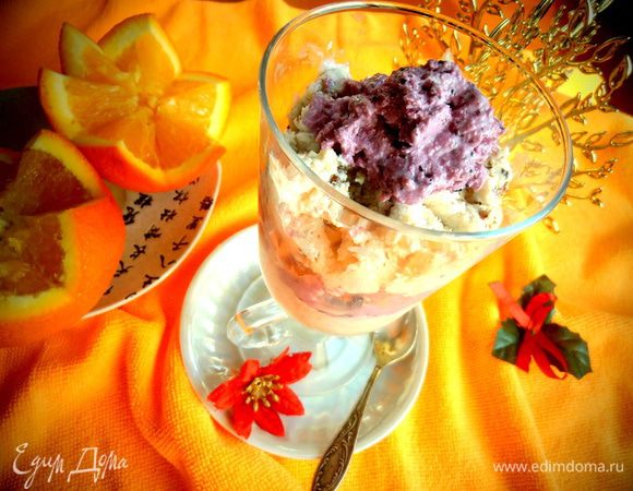 Предлагаем апельсинки к мороженому!