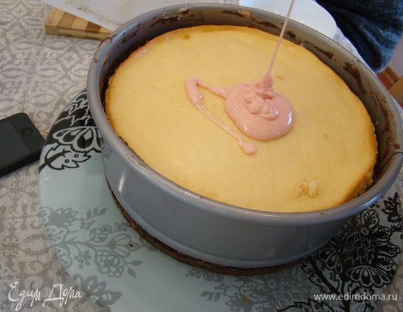 Чизкейк + зефирный крем