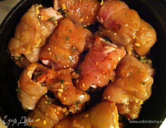 Выкладываем на сковородочку и обжариваем с обоих сторон.