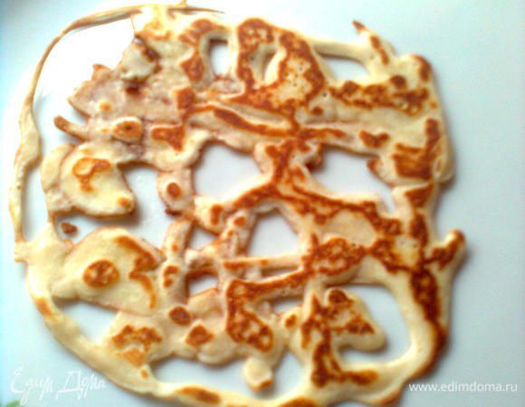 Завернуть всю эту красоту в блинчики