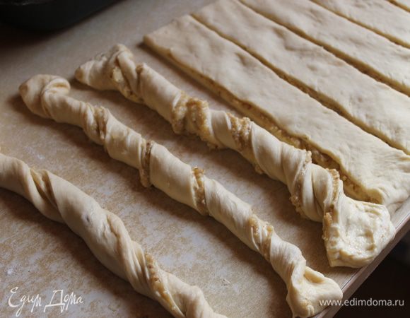 скручиваем их ...